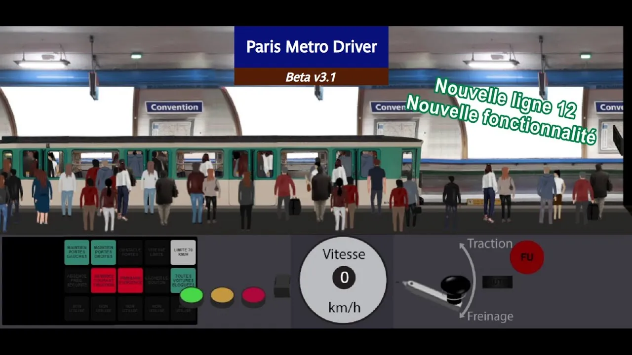Paris Métro Driver – Comment un jeu vidéo communautaire révolutionne la conduite du métro parisien!