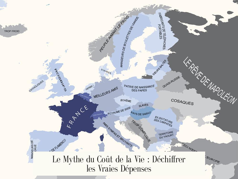 Le Mythe du Coût de la Vie : Déchiffrer les Vraies Dépenses