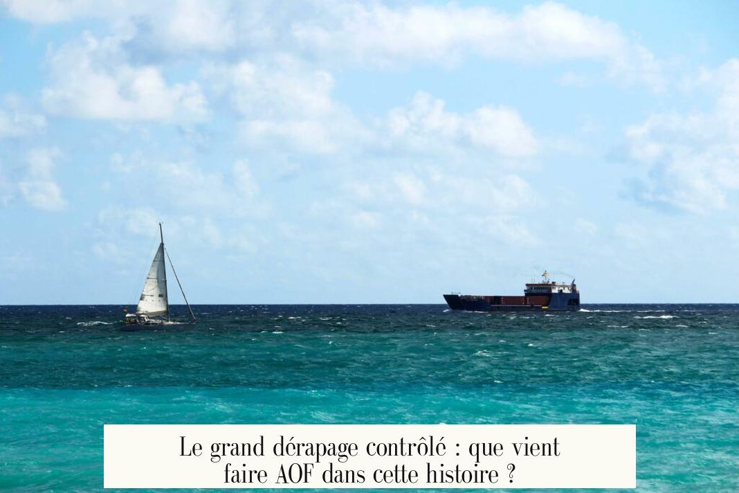 Le grand dérapage contrôlé : que vient faire AOF dans cette histoire ?