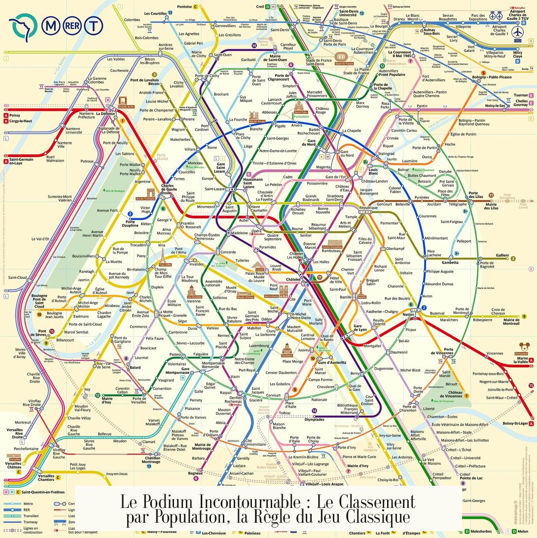 Le Podium Incontournable : Le Classement par Population, la Règle du Jeu Classique