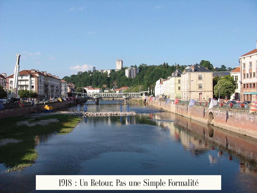 1918 : Un Retour, Pas une Simple Formalité