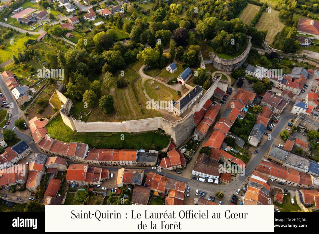 Saint-Quirin : Le Lauréat Officiel au Cœur de la Forêt