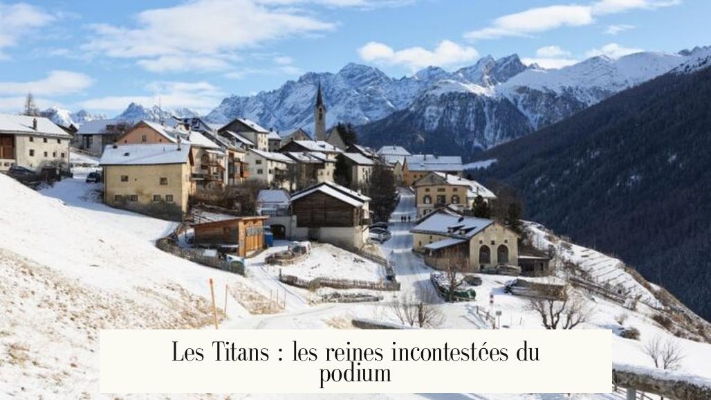 Les Titans : les reines incontestées du podium