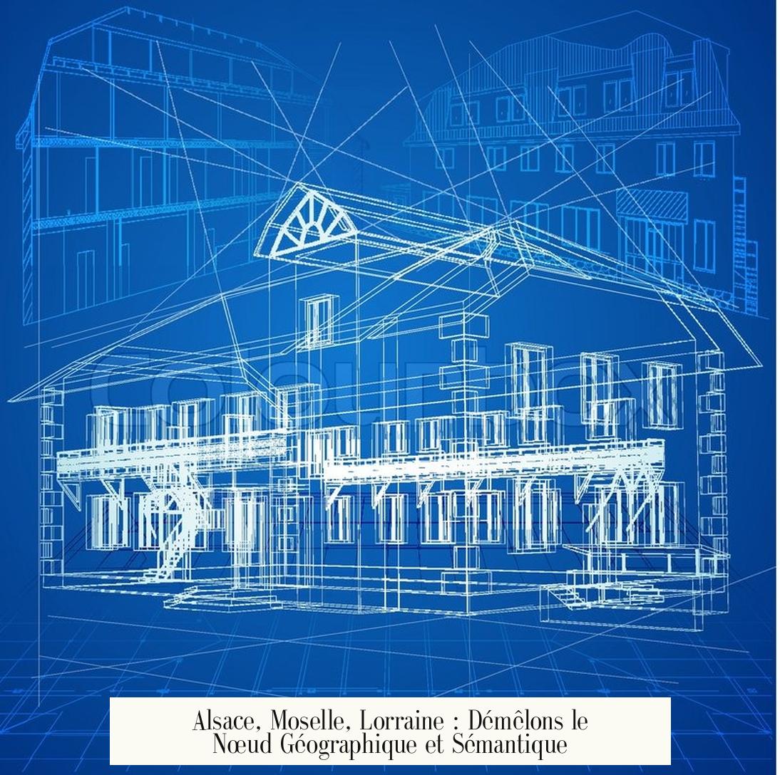 Alsace, Moselle, Lorraine : Démêlons le Nœud Géographique et Sémantique