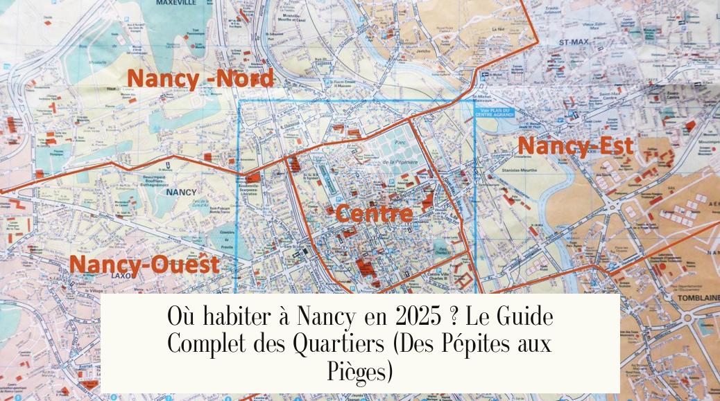 Où habiter à Nancy en 2025 ? Le Guide Complet des Quartiers (Des Pépites aux Pièges)