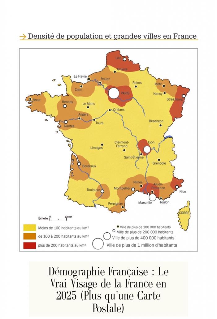 Démographie Française : Le Vrai Visage de la France en 2025 (Plus qu'une Carte Postale)