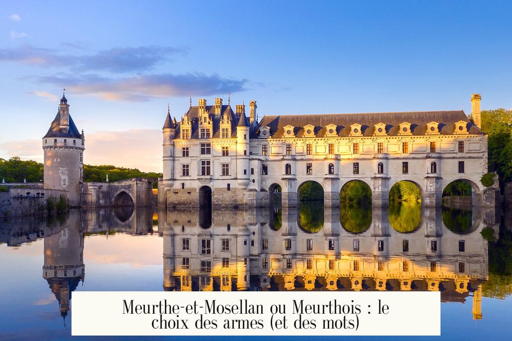 Meurthe-et-Mosellan ou Meurthois : le choix des armes (et des mots)