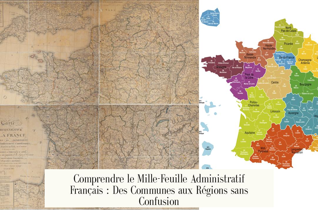 Comprendre le Mille-Feuille Administratif Français : Des Communes aux Régions sans Confusion