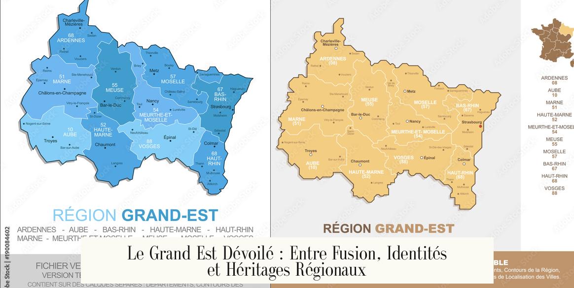Le Grand Est Dévoilé : Entre Fusion, Identités et Héritages Régionaux
