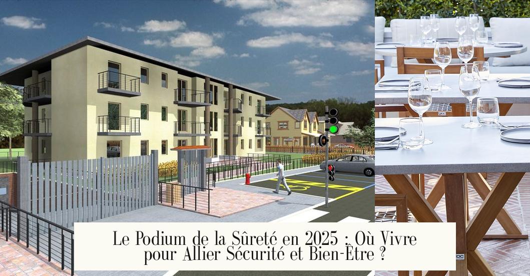 Le Podium de la Sûreté en 2025 : Où Vivre pour Allier Sécurité et Bien-Être ?