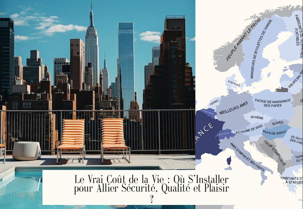 Le Vrai Coût de la Vie : Où S’Installer pour Allier Sécurité, Qualité et Plaisir ?