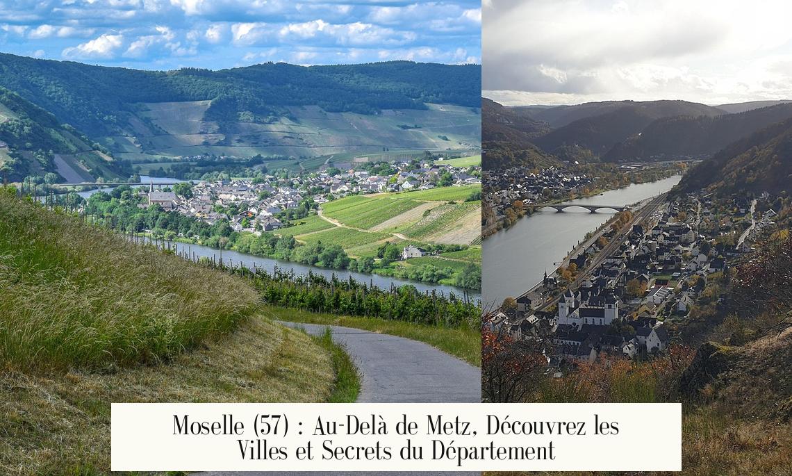 Moselle (57) : Au-Delà de Metz, Découvrez les Villes et Secrets du Département