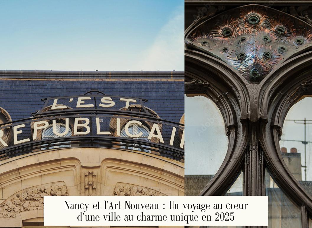 Nancy et l’Art Nouveau : Un voyage au cœur d’une ville au charme unique en 2025