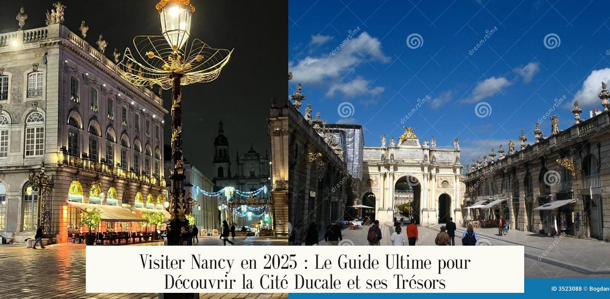 Visiter Nancy en 2025 : Le Guide Ultime pour Découvrir la Cité Ducale et ses Trésors