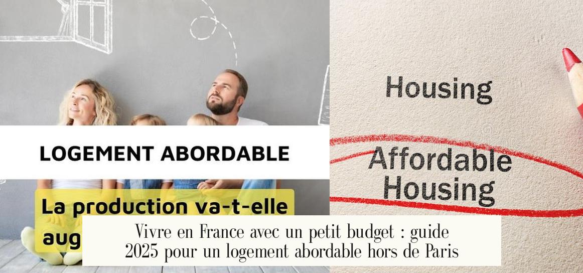 Vivre en France avec un petit budget : guide 2025 pour un logement abordable hors de Paris